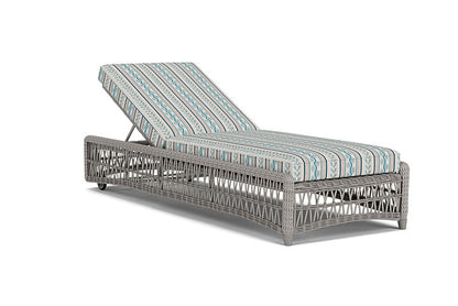 Lloyd Flanders - Mackinac Chaise In Putty Finish With Ilona Resort Fabric - 2730200592069 view 1