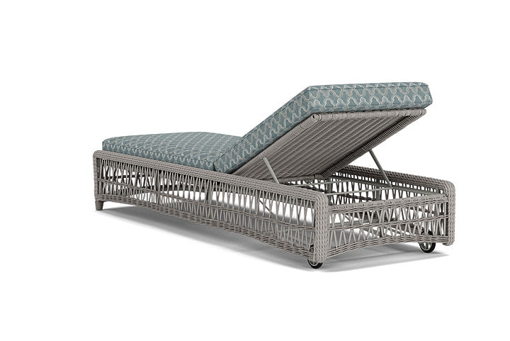 Lloyd Flanders - Mackinac Chaise In Putty Finish With Luna Mist Fabric - 2730200592070 view 2