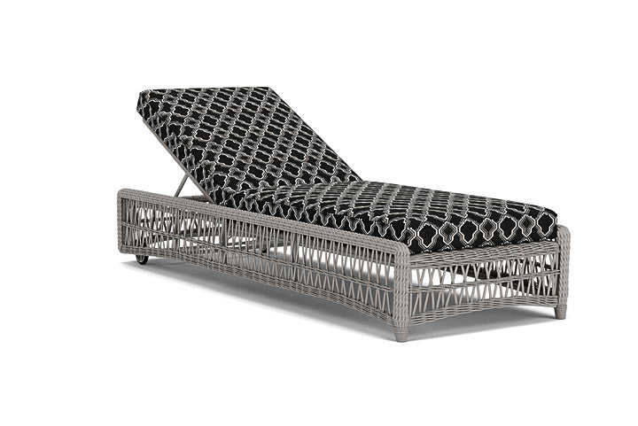 Lloyd Flanders - Mackinac Chaise In Putty Finish With Luna Onyx Fabric - 2730200592071 view 1