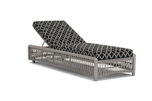 Lloyd Flanders - Mackinac Chaise In Putty Finish With Luna Onyx Fabric - 2730200592071 view 1