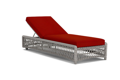 Lloyd Flanders - Mackinac Chaise In Putty Finish With Partyline Lollipop Fabric - 2730200592054 view 1