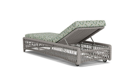 Lloyd Flanders - Mackinac Chaise In Putty Finish With Plume Spring Fabric - 2730200592085 view 2