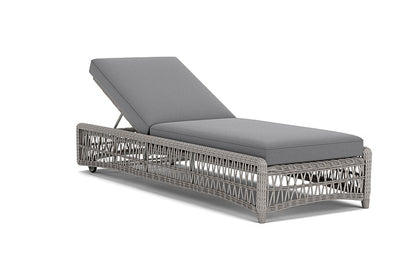 Lloyd Flanders - Mackinac Chaise In Putty Finish With Remy Graphite Fabric - 2730200592003 view 1