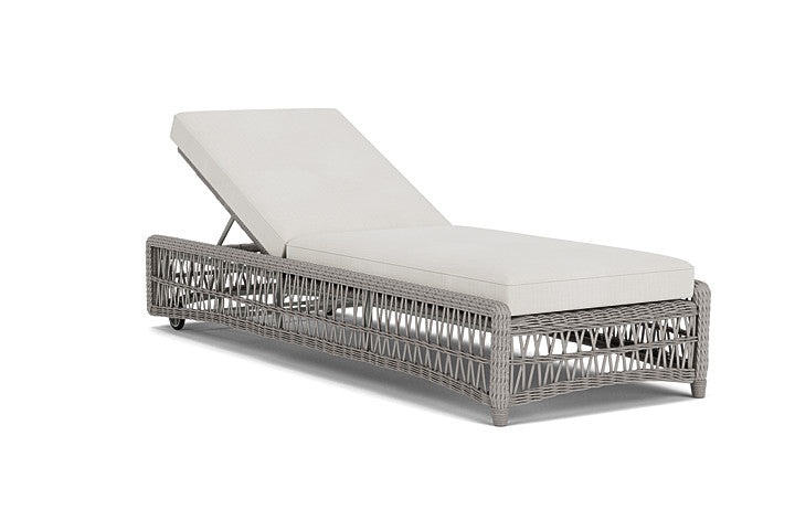 Lloyd Flanders - Mackinac Chaise In Putty Finish With Rollo Linen Fabric - 2730200592020 view 1