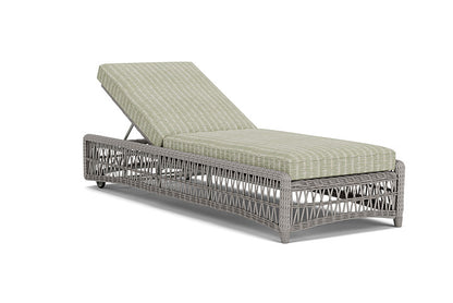 Lloyd Flanders - Mackinac Chaise In Putty Finish With Romulo Laurel Fabric - 2730200592049 view 1