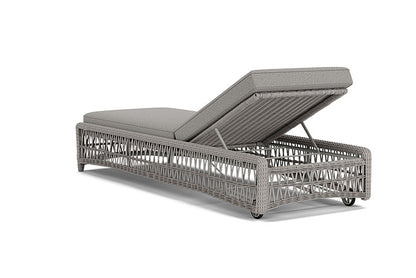 Lloyd Flanders - Mackinac Chaise In Putty Finish With Rumba Nickel Fabric - 2730200592011 view 2