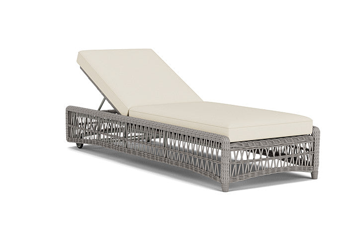 Lloyd Flanders - Mackinac Chaise In Putty Finish With Sailcloth Sailor Fabric - 273020059434 view 1
