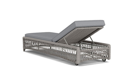 Lloyd Flanders - Mackinac Chaise In Putty Finish With Sandberg Pewter Fabric - 2730200592029 view 2