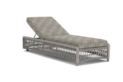 Lloyd Flanders - Mackinac Chaise In Putty Finish With Surface Slate Fabric - 2730200592056 view 1