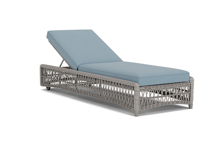 Lloyd Flanders - Mackinac Chaise In Putty Finish With Unearth Mist Fabric - 2730200592068 view 1