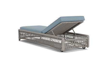 Lloyd Flanders - Mackinac Chaise In Putty Finish With Unearth Mist Fabric - 2730200592068 view 2