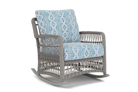 Lloyd Flanders - Mackinac Lounge Rocker In Putty Finish With Aman Capri Fabric - 2730330591800 view 1