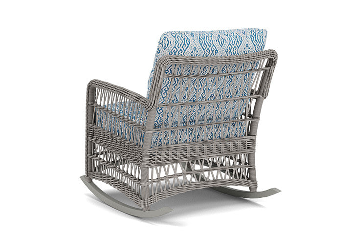 Lloyd Flanders - Mackinac Lounge Rocker In Putty Finish With Aman Capri Fabric - 2730330591800 view 2