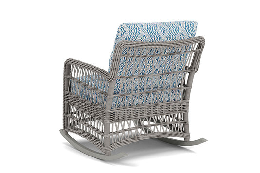 Lloyd Flanders - Mackinac Lounge Rocker In Putty Finish With Aman Capri Fabric - 2730330591800 view 2