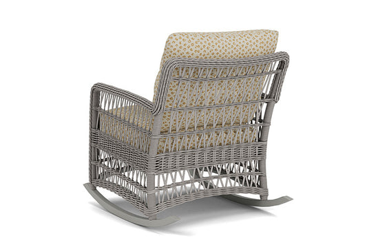 Lloyd Flanders - Mackinac Lounge Rocker In Putty Finish With Bebot Sisal Fabric - 2730330592048 view 2