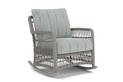 Lloyd Flanders - Mackinac Lounge Rocker In Putty Finish With Colorwave Mist Fabric - 2730330592072 view 1