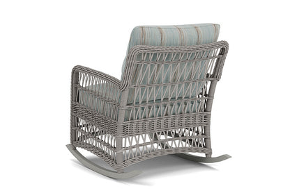 Lloyd Flanders - Mackinac Lounge Rocker In Putty Finish With Colorwave Mist Fabric - 2730330592072 view 2
