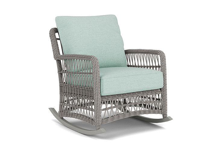 Lloyd Flanders - Mackinac Lounge Rocker In Putty Finish With Demo Mist Fabric - 273033059066 view 1