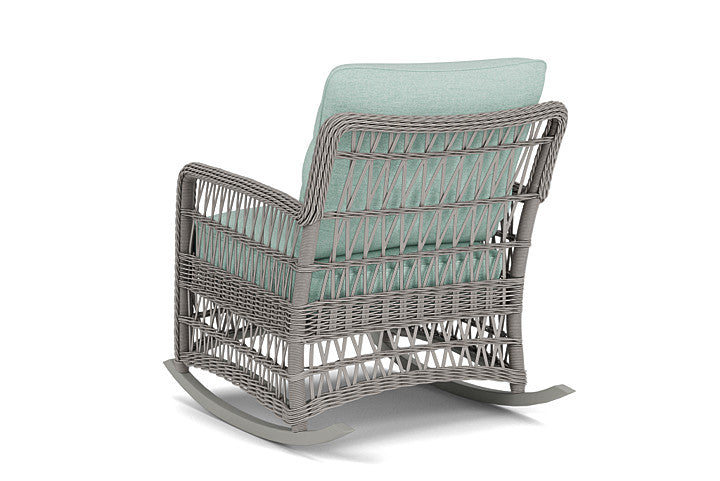 Lloyd Flanders - Mackinac Lounge Rocker In Putty Finish With Demo Mist Fabric - 273033059066 view 2