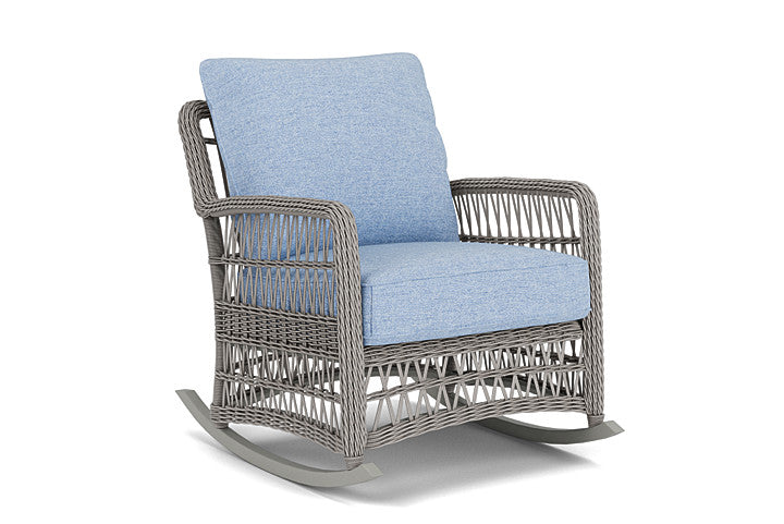 Lloyd Flanders - Mackinac Lounge Rocker In Putty Finish With Demo Skyway Fabric - 273033059065 view 1