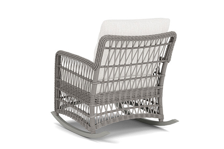 Lloyd Flanders - Mackinac Lounge Rocker In Putty Finish With Friendly Natural Fabric - 2730330592042 view 2