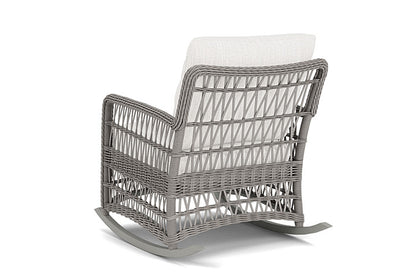 Lloyd Flanders - Mackinac Lounge Rocker In Putty Finish With Friendly Natural Fabric - 2730330592042 view 2