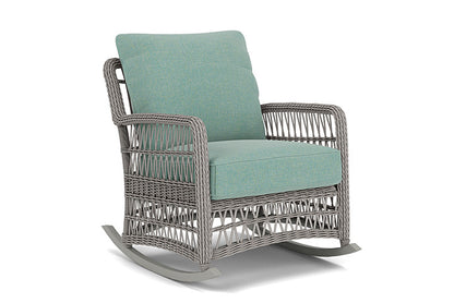 Lloyd Flanders - Mackinac Lounge Rocker In Putty Finish With Pavian Pool Fabric - 2730330592045 view 1