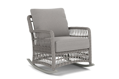 Lloyd Flanders - Mackinac Lounge Rocker In Putty Finish With Remy Shadow Fabric - 2730330592004 view 1