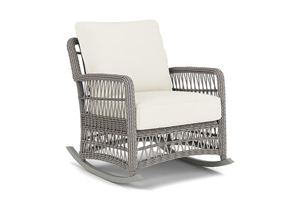 Lloyd Flanders - Mackinac Lounge Rocker In Putty Finish With Sailcloth Salt Fabric - 273033059890 view 1