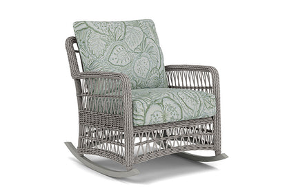 Lloyd Flanders - Mackinac Lounge Rocker In Putty Finish With Sensibility Spring Fabric - 2730330592081 view 1