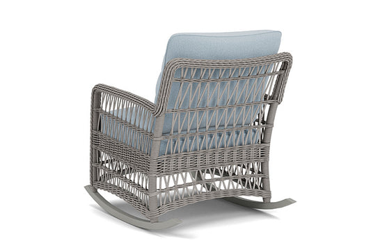 Lloyd Flanders - Mackinac Lounge Rocker In Putty Finish With Unearth Dew Fabric - 2730330592084 view 2
