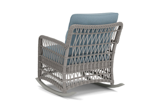 Lloyd Flanders - Mackinac Lounge Rocker In Putty Finish With Unearth Mist Fabric - 2730330592068 view 2