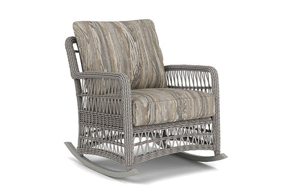 Lloyd Flanders - Mackinac Lounge Rocker In Putty Finish With Woodgrain Ash Fabric - 273033059723 view 1