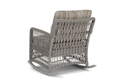 Lloyd Flanders - Mackinac Lounge Rocker In Putty Finish With Woodgrain Ash Fabric - 273033059723 view 2