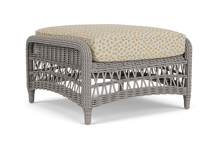 Lloyd Flanders - Mackinac Ottoman In Putty Finish With Bebot Sisal Fabric - 2730170592048 view 2