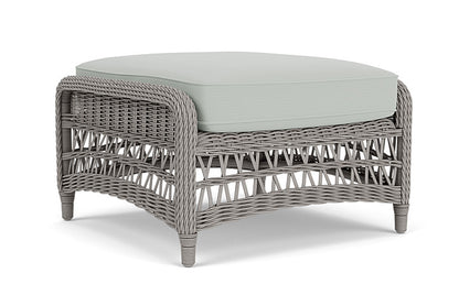 Lloyd Flanders - Mackinac Ottoman In Putty Finish With Callen Celadon Fabric - 2730170592024 view 2