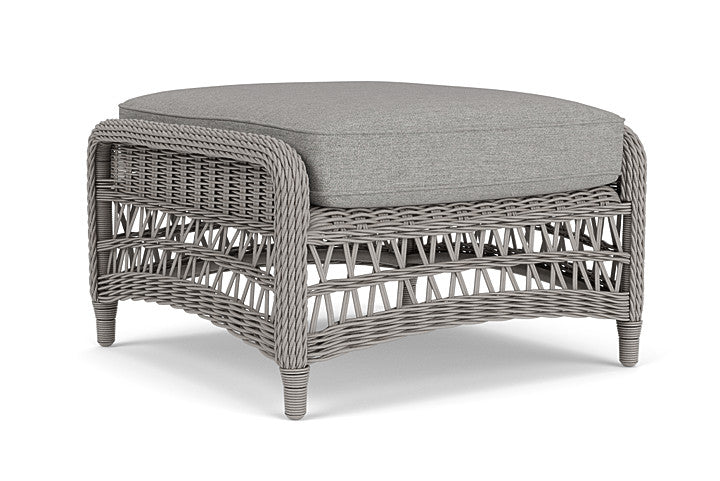 Lloyd Flanders - Mackinac Ottoman In Putty Finish With Demo Stone Fabric - 273017059095 view 2