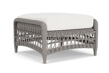 Lloyd Flanders - Mackinac Ottoman In Putty Finish With Friendly Natural Fabric - 2730170592042 view 1