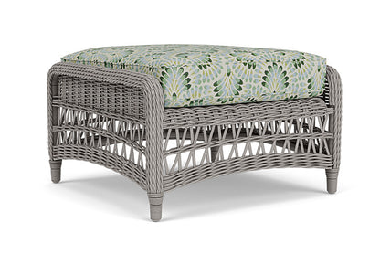 Lloyd Flanders - Mackinac Ottoman In Putty Finish With Plume Spring Fabric - 2730170592085 view 1
