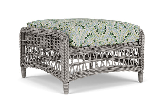 Lloyd Flanders - Mackinac Ottoman In Putty Finish With Plume Spring Fabric - 2730170592085 view 2