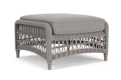 Lloyd Flanders - Mackinac Ottoman In Putty Finish With Remy Shadow Fabric - 2730170592004 view 2