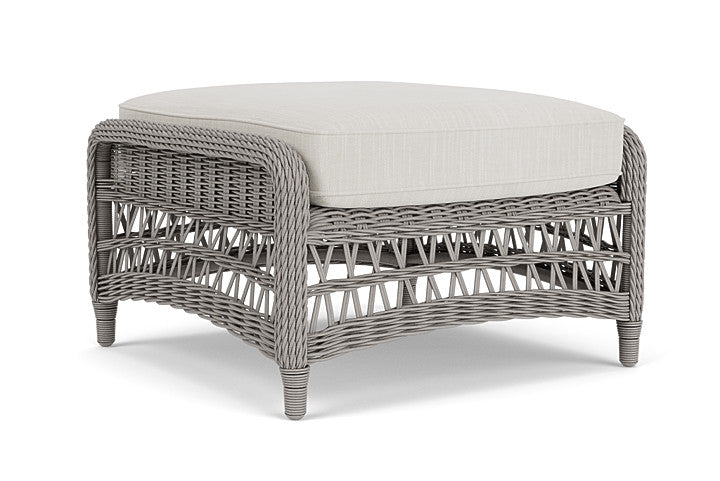 Lloyd Flanders - Mackinac Ottoman In Putty Finish With Rollo Linen Fabric - 2730170592020 view 2