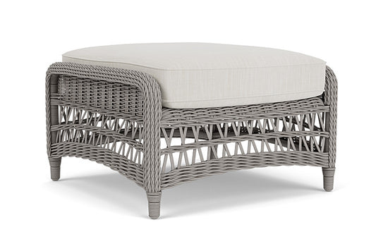 Lloyd Flanders - Mackinac Ottoman In Putty Finish With Rollo Linen Fabric - 2730170592020 view 2