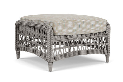 Lloyd Flanders - Mackinac Ottoman In Putty Finish With Romulo Mineral Fabric - 2730170592050 view 2