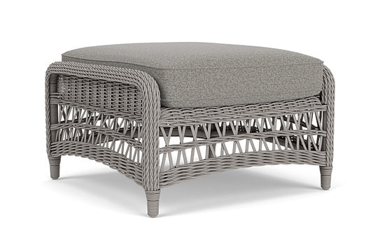 Lloyd Flanders - Mackinac Ottoman In Putty Finish With Rumba Nickel Fabric - 2730170592011 view 2