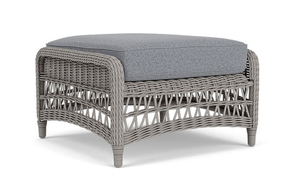 Lloyd Flanders - Mackinac Ottoman In Putty Finish With Rumba Stonewashed Fabric - 2730170592006 view 1