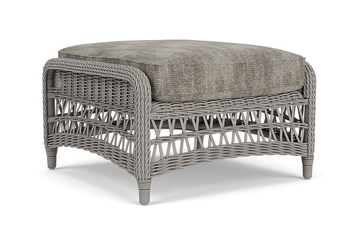 Lloyd Flanders - Mackinac Ottoman In Putty Finish With Surface Slate Fabric - 2730170592056 view 2