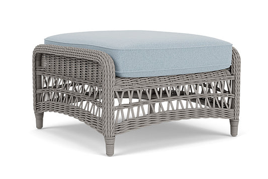 Lloyd Flanders - Mackinac Ottoman In Putty Finish With Unearth Dew Fabric - 2730170592084 view 2