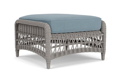 Lloyd Flanders - Mackinac Ottoman In Putty Finish With Unearth Mist Fabric - 2730170592068 view 1