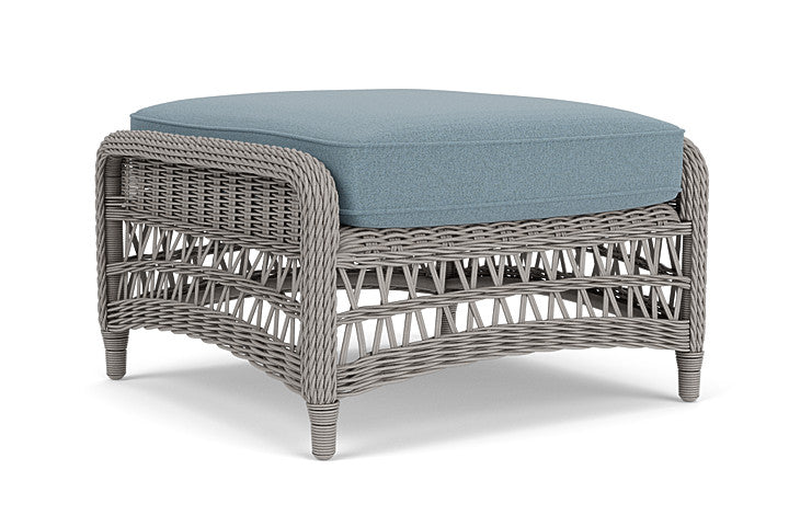 Lloyd Flanders - Mackinac Ottoman In Putty Finish With Unearth Mist Fabric - 2730170592068 view 2